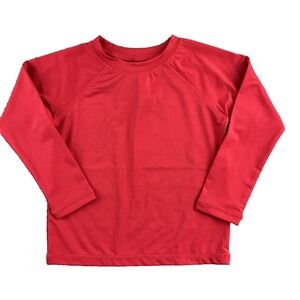 New Andie Swim Size 2T Cherry Red The Kids Rashguard  Beach‎